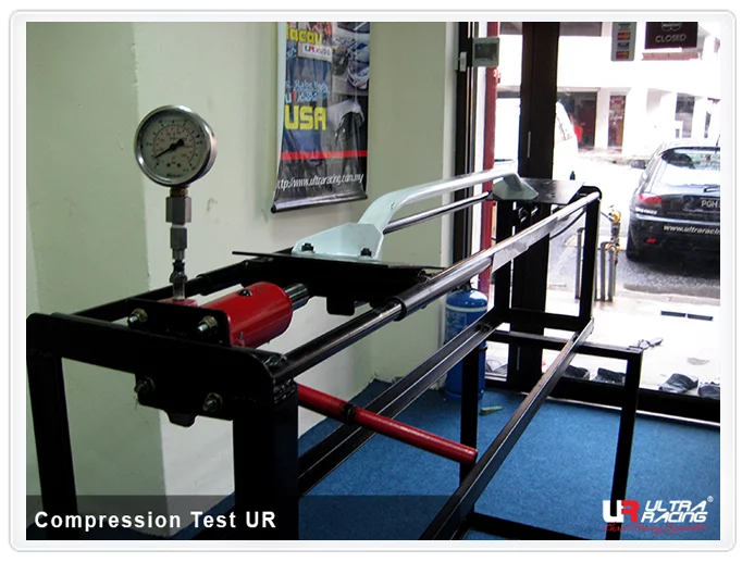 Ultra Racing Strut bar compression test