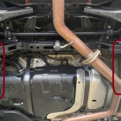 Hyundai Avante / I30 - Rear Lower Side Bar / Rear Side Member Brace